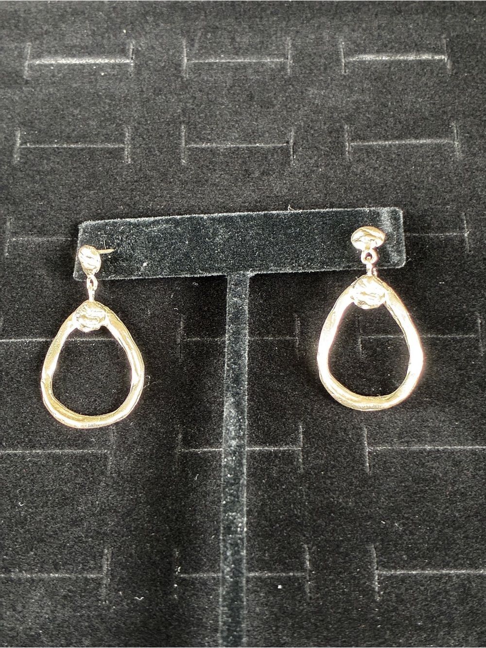 Silpada Sterling silver Knot Teardrop Drop Earrings New